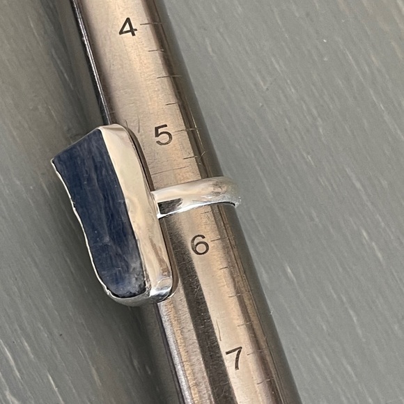 New 🌟 Kyanite Sterling Silver Ring - Picture 7 of 10